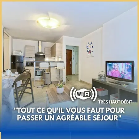 Superbe Pres De La Gare-clim-wifi-espace Dedie Au Travail 니스